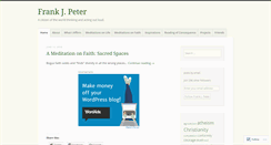 Desktop Screenshot of frankjpeter.com